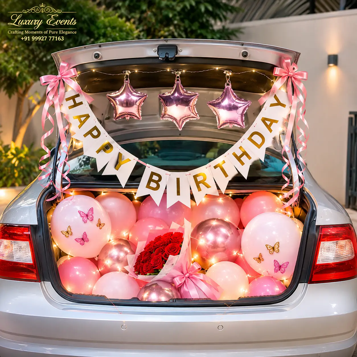 Car Boot Surprise Decoration in DLF Phase 1, Gurugram: Local Setup & Pricing Guide