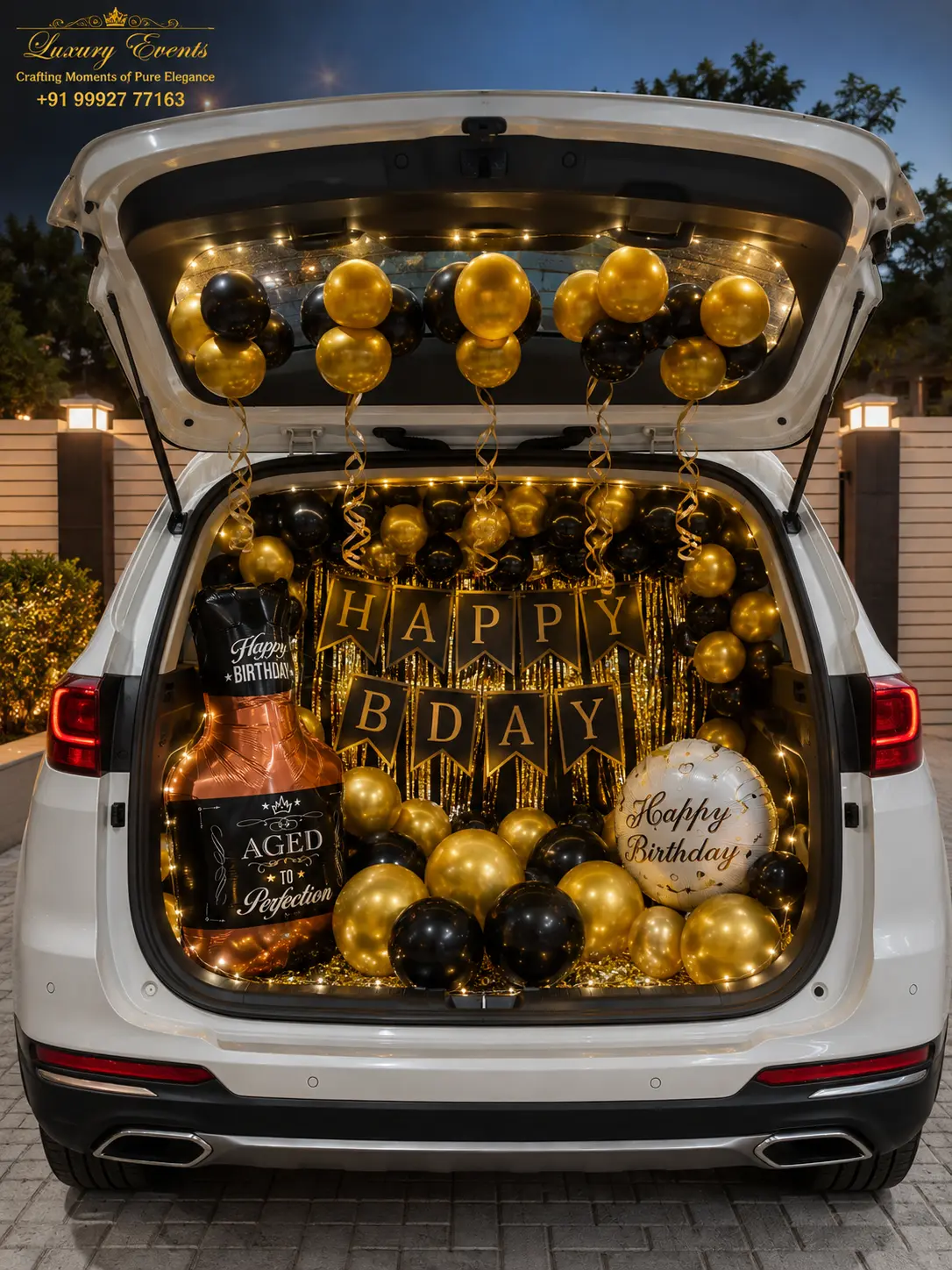 Car Boot Surprise Decoration in DLF Phase 2, Gurugram: Local Setup & Pricing Guide