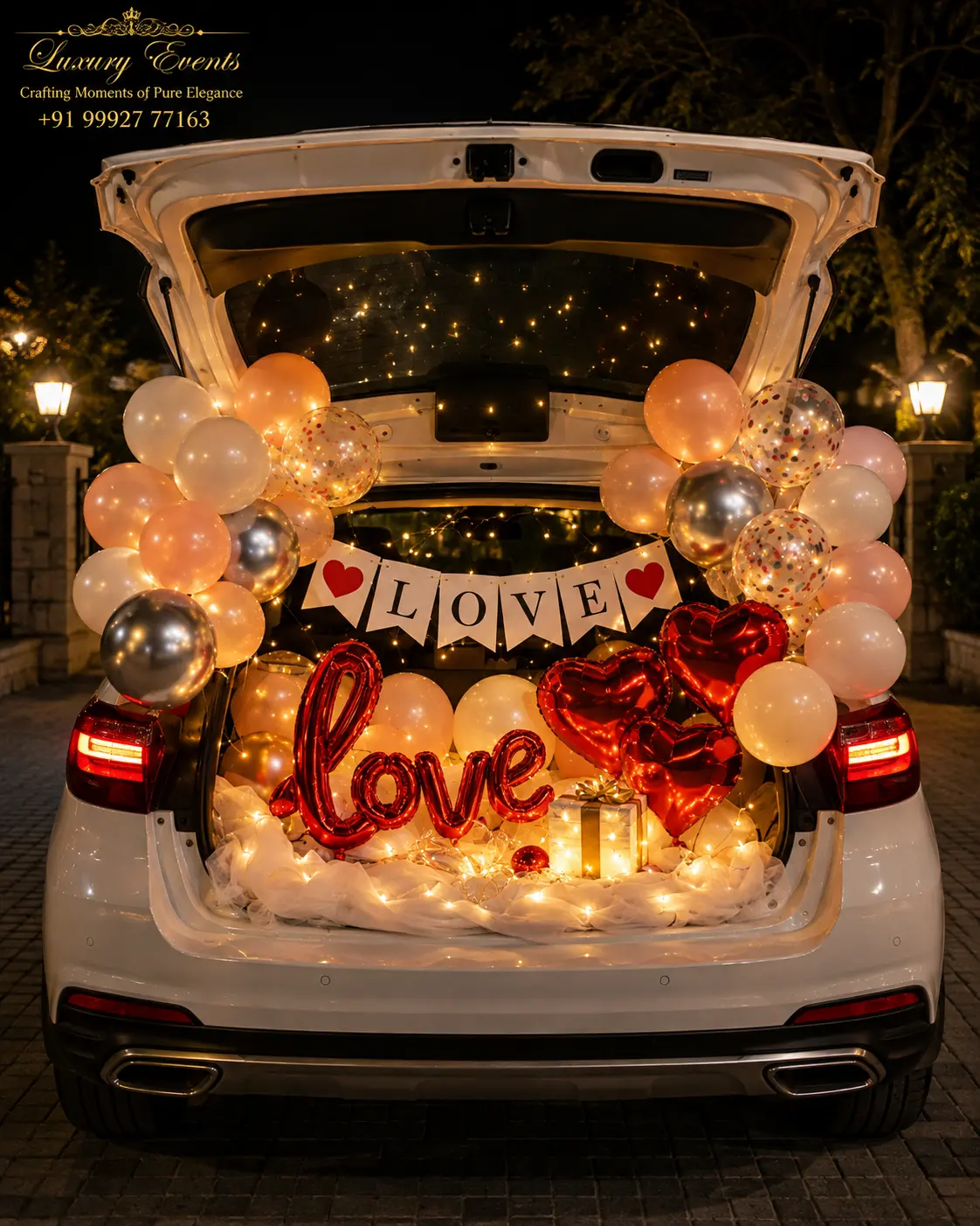 Car Boot Surprise Decoration in DLF Phase 4, Gurugram: Local Setup & Pricing Guide