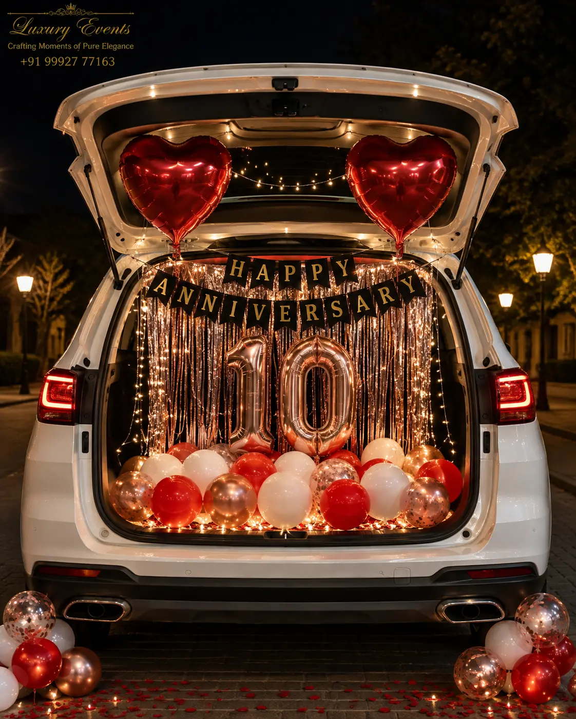 Car Boot Surprise Decoration in DLF Phase 5, Gurugram: Local Setup & Pricing Guide