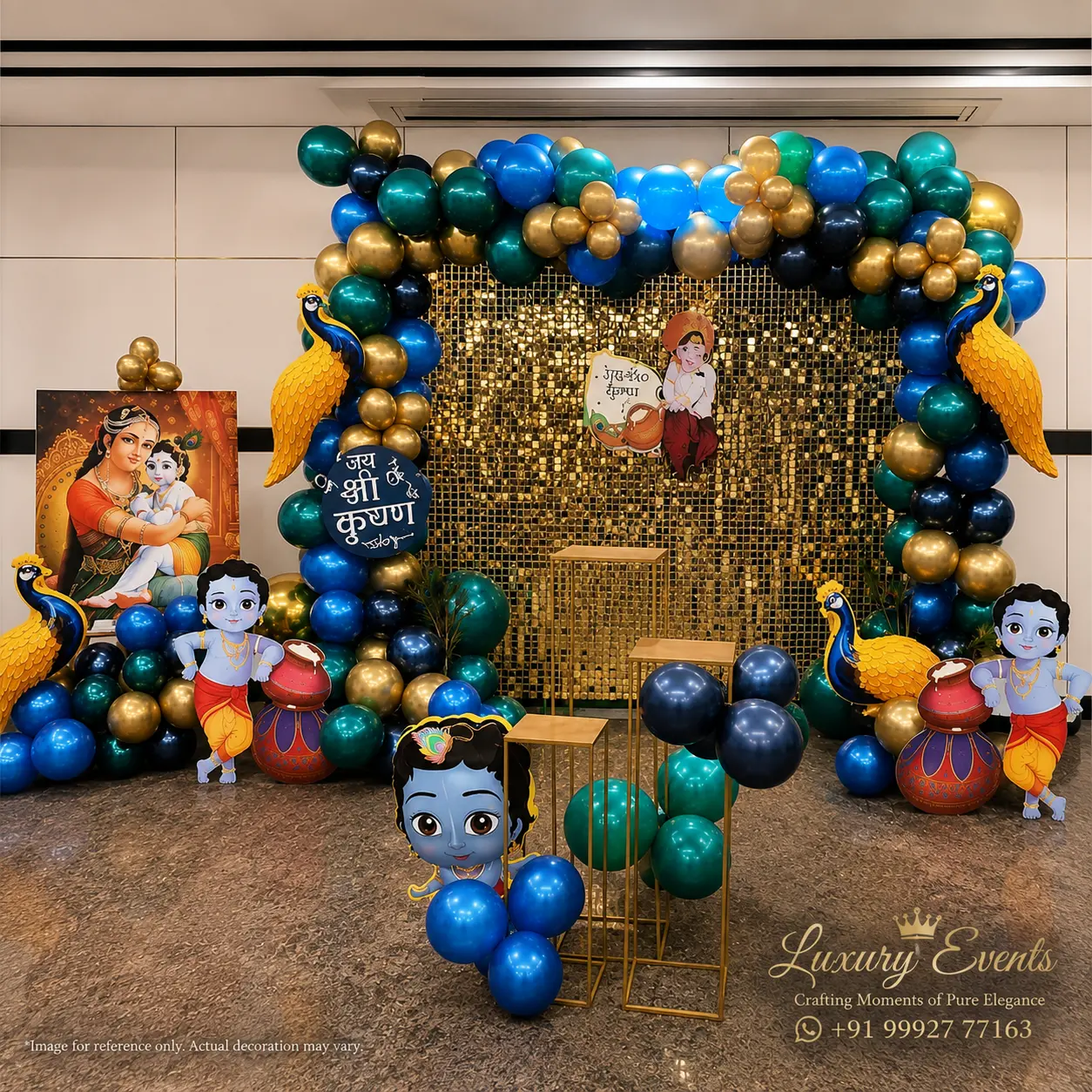 Janmashtami Decoration Ideas in Gurugram: Themes, Prices & Booking Guide