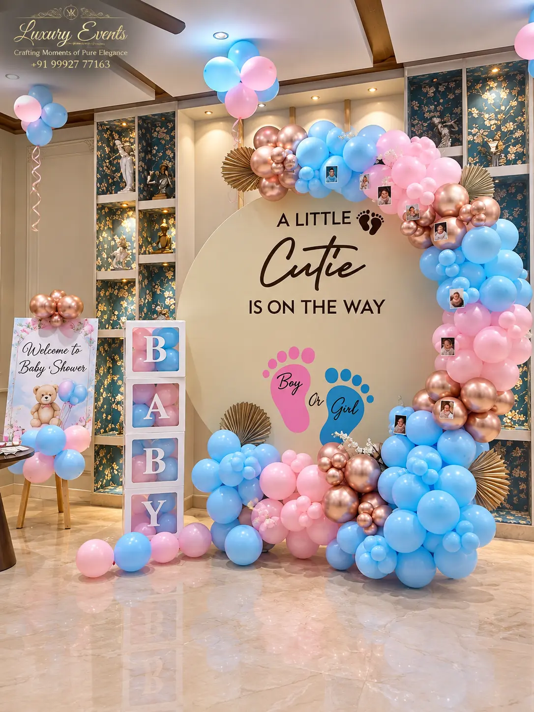 Oh Baby / Welcome Home Decoration in DLF Phase 5, Gurugram: Local Setup & Pricing Guide