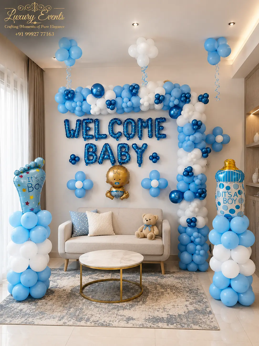 Oh Baby / Welcome Home Decoration in Golf Course Road, Gurugram: Local Setup & Pricing Guide