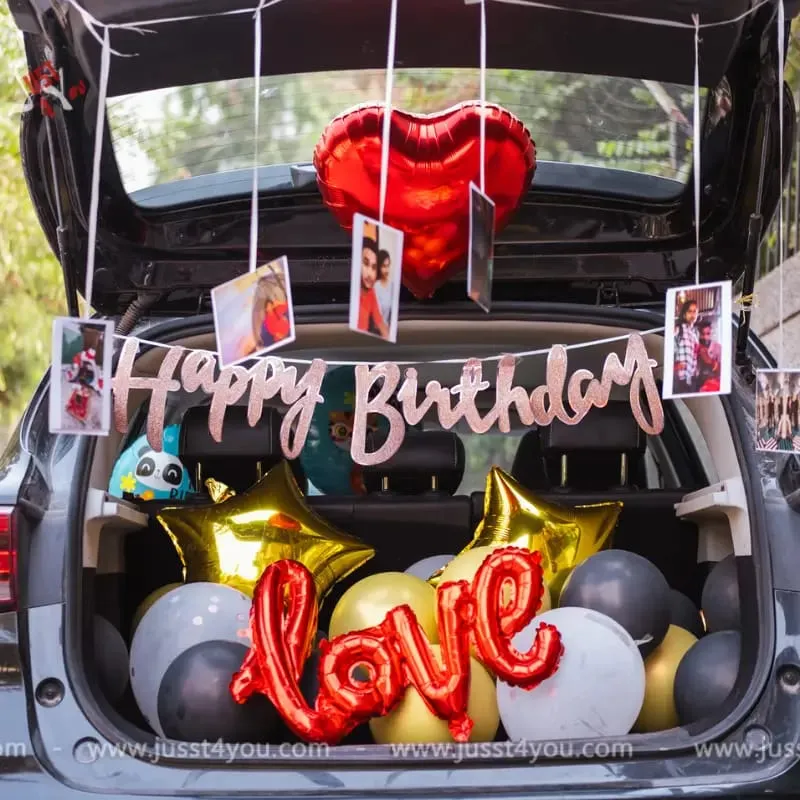 Wedding Car Flower Decoration