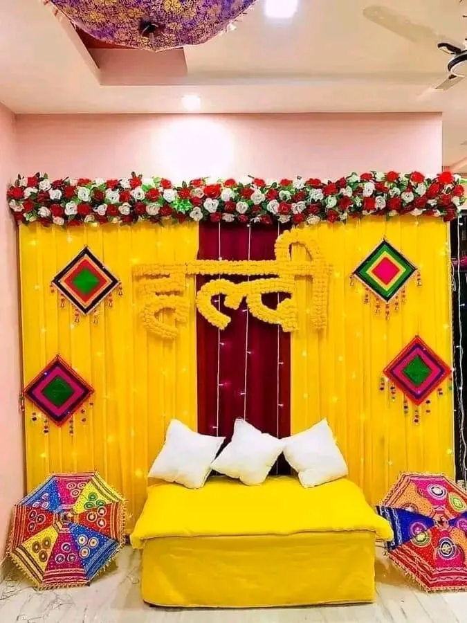 Premium Haldi Ceremony Decor